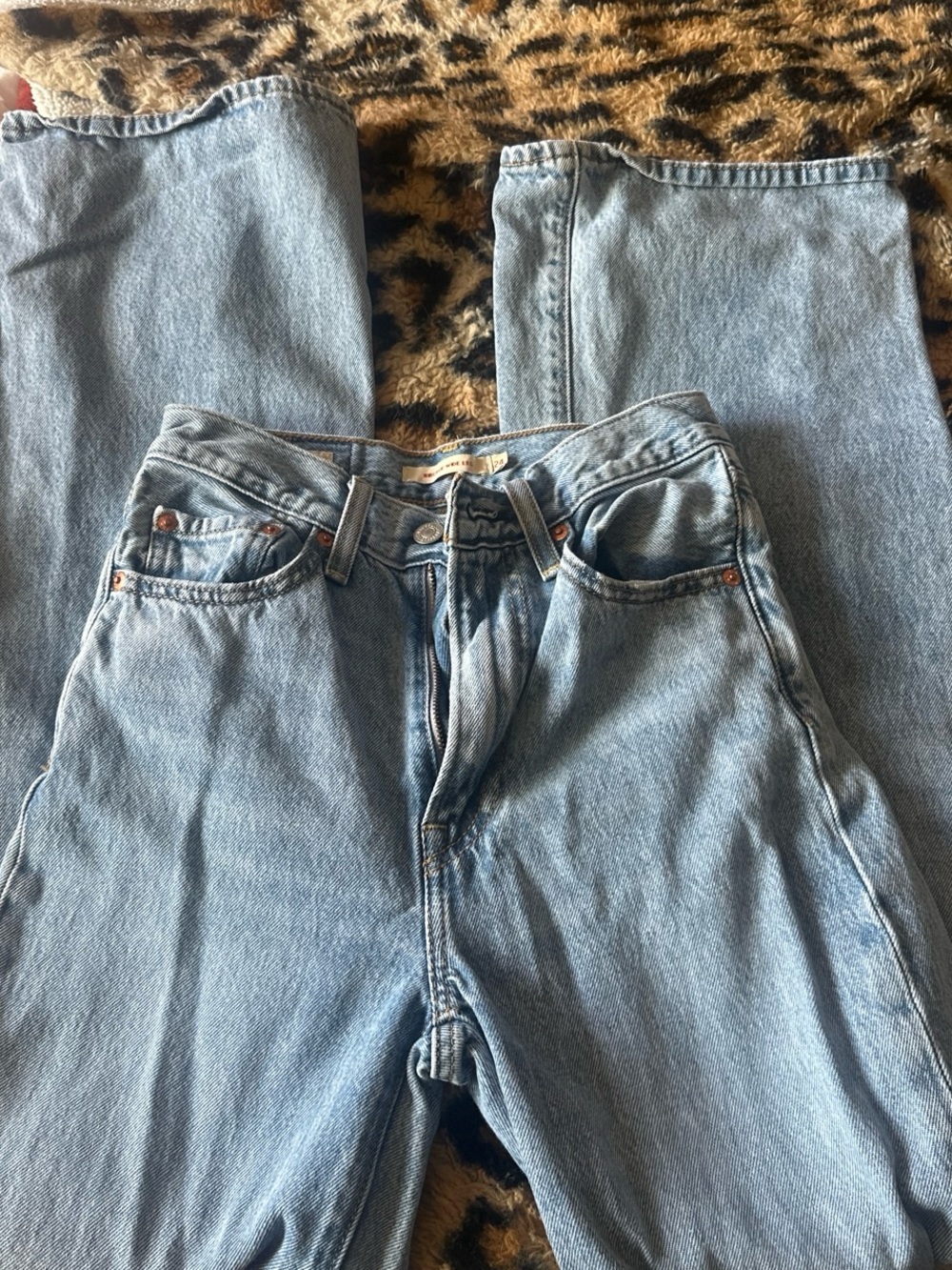 Levi's Women's Relaxed Light Blue Denim Jeans